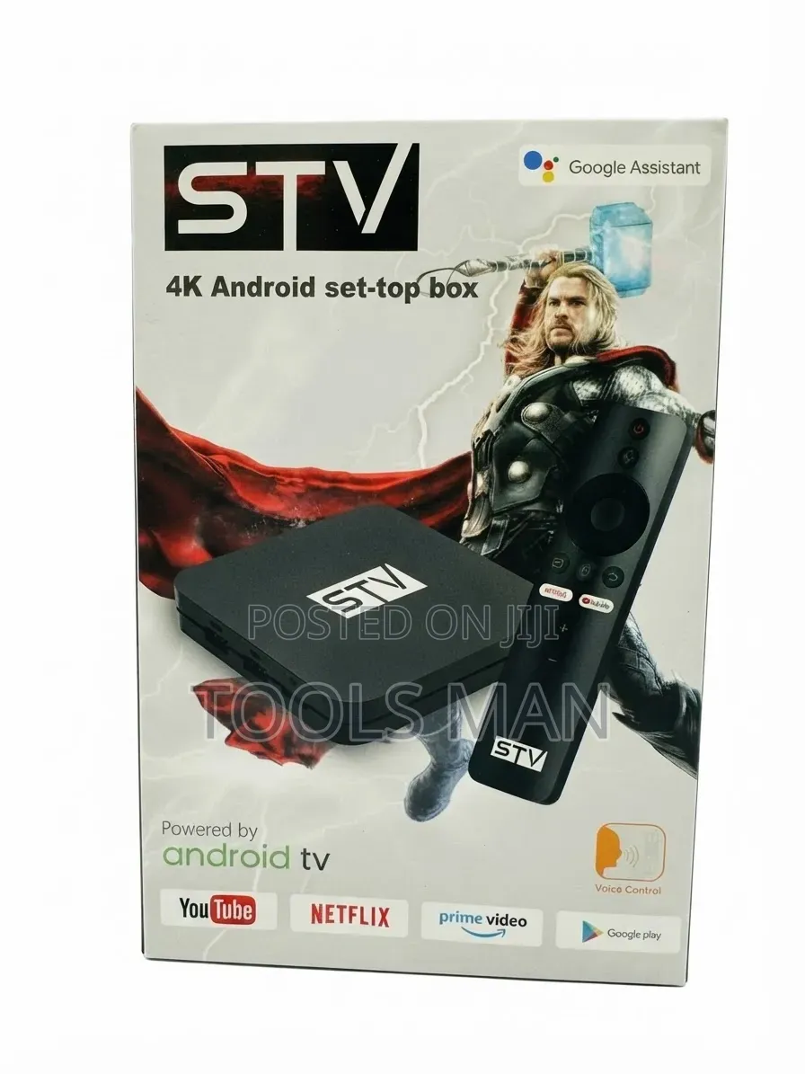 4K Android TV Box STV Media Streamer.