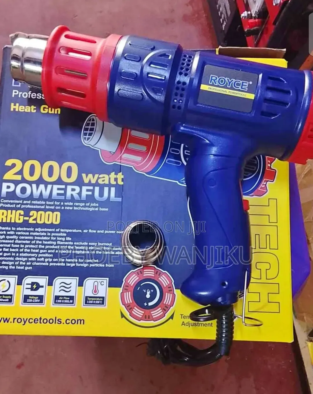 Powerful 2000w Heat Gun/Royce Heat Gun