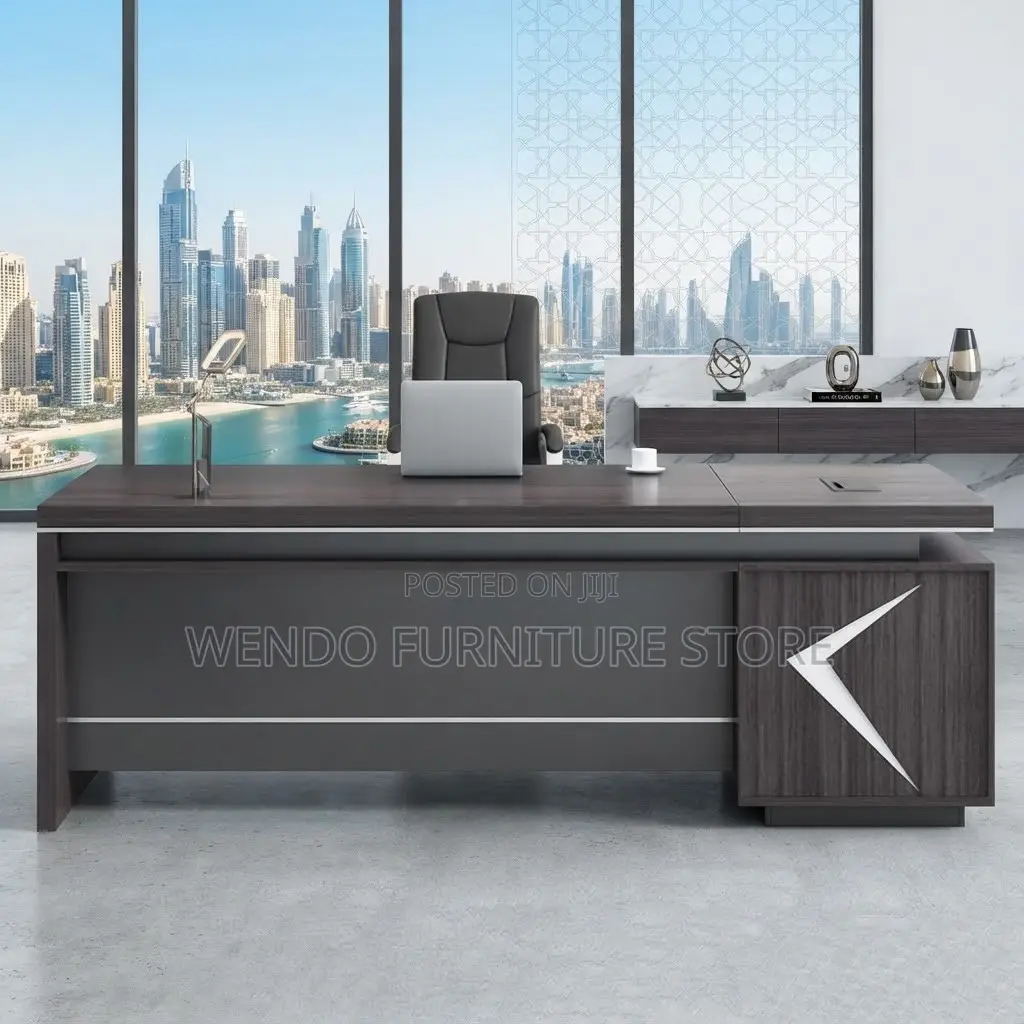 Office Desk; Urban 1600mm Executive Modern Style Office Desk