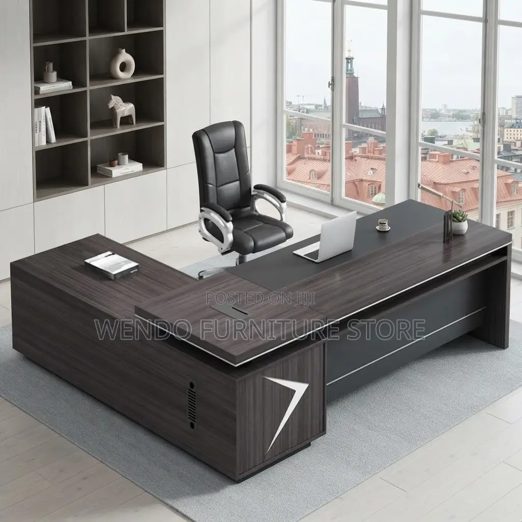 Office Desk; Urban 1600mm Executive Modern Style Office Desk