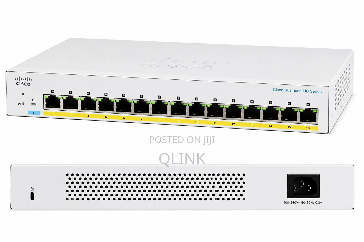 Cisco Business Unmanaged 16 Port Gigabit Switch – CBS110-16T-UK