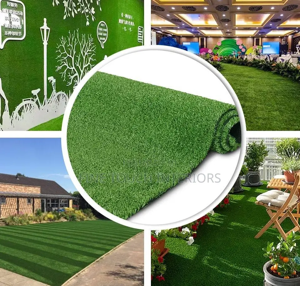 Backyard Artificial Green Grass Carpets