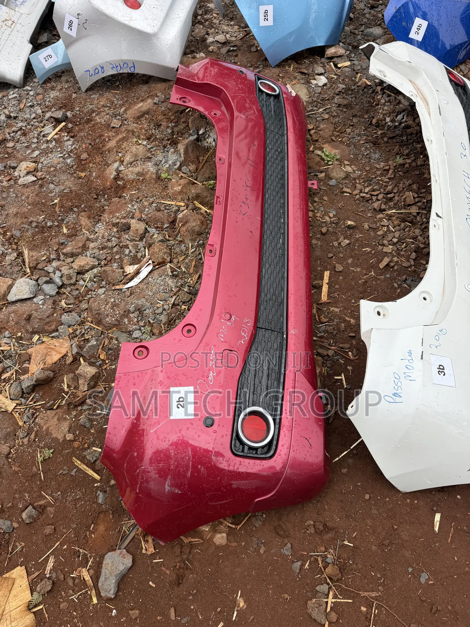 Toyota Passo 2018 Back Bumper
