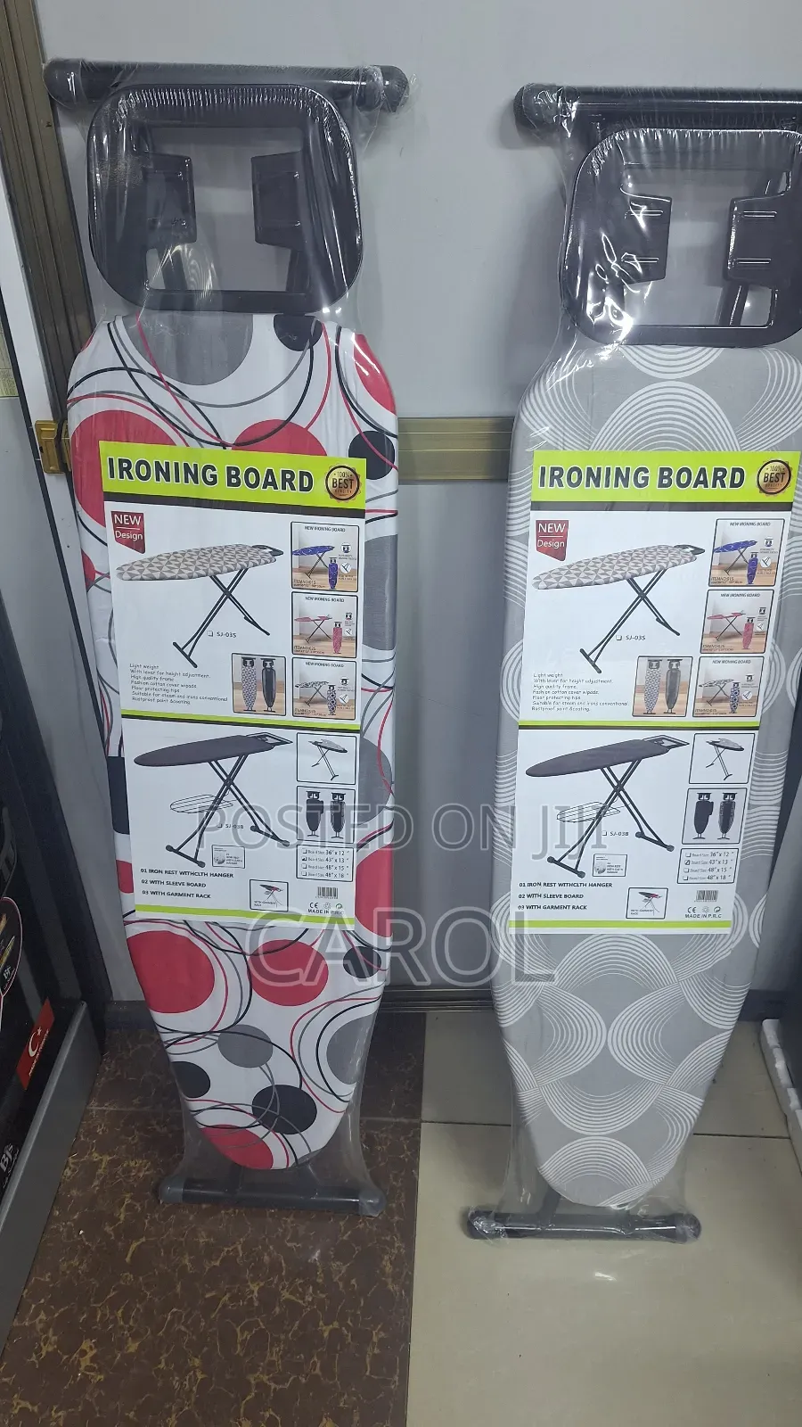 Metallic Ironing Board