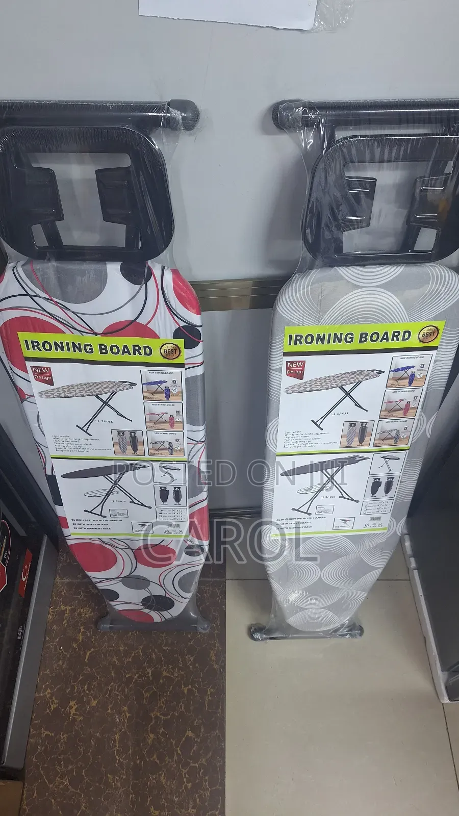 Metallic Ironing Board