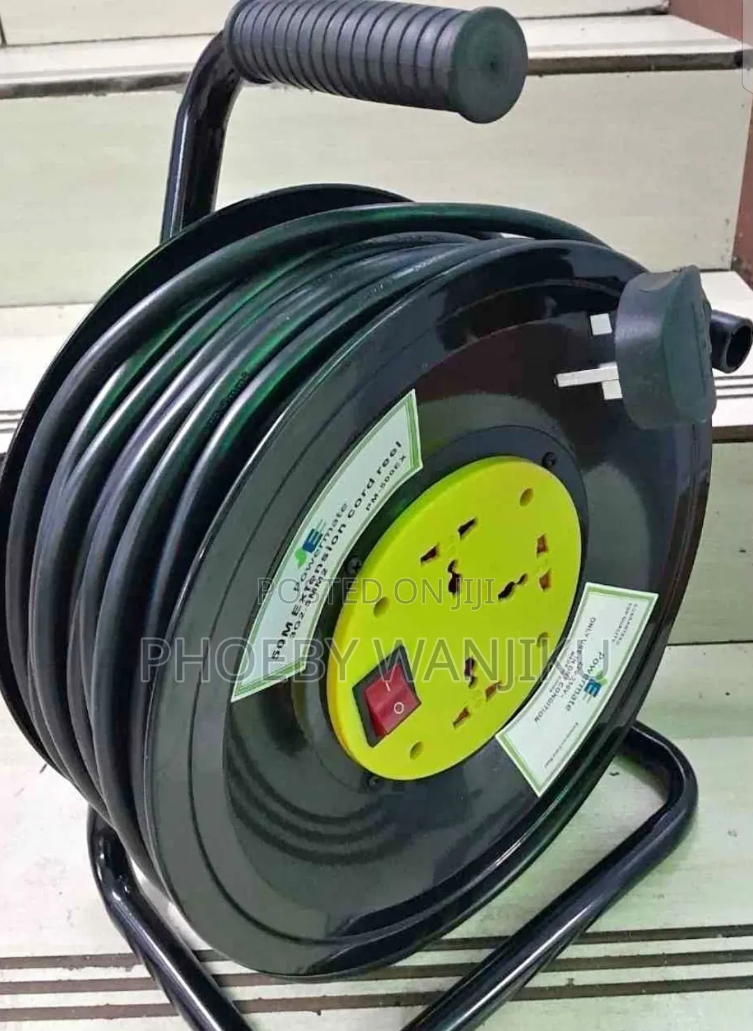 Powermate Extension Cable Reel, 50m 2.5mm