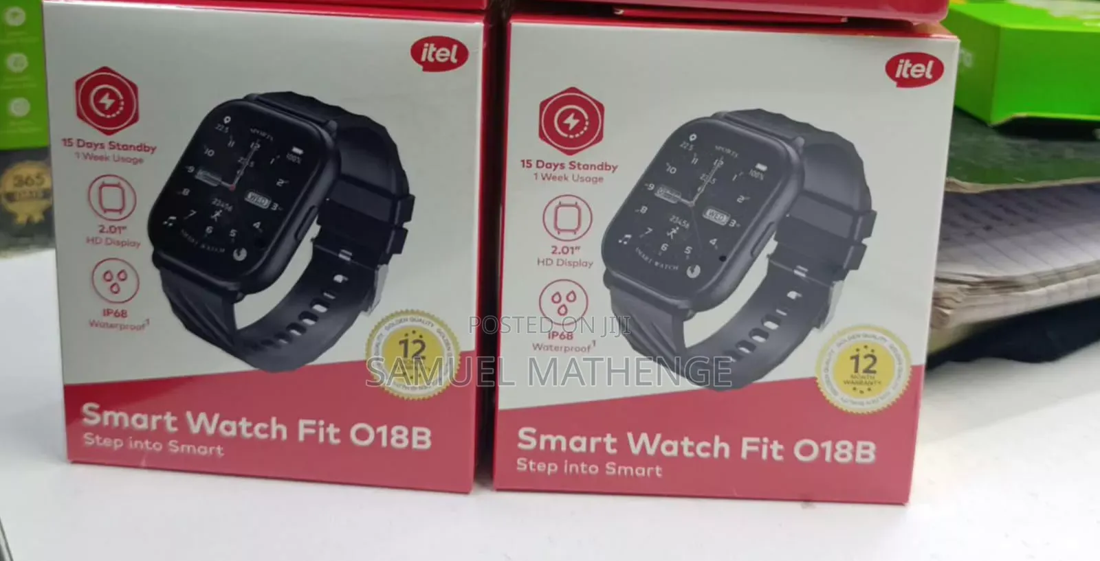Itel Fit O18B – Stylish Smartwatch With Fitness Tracking