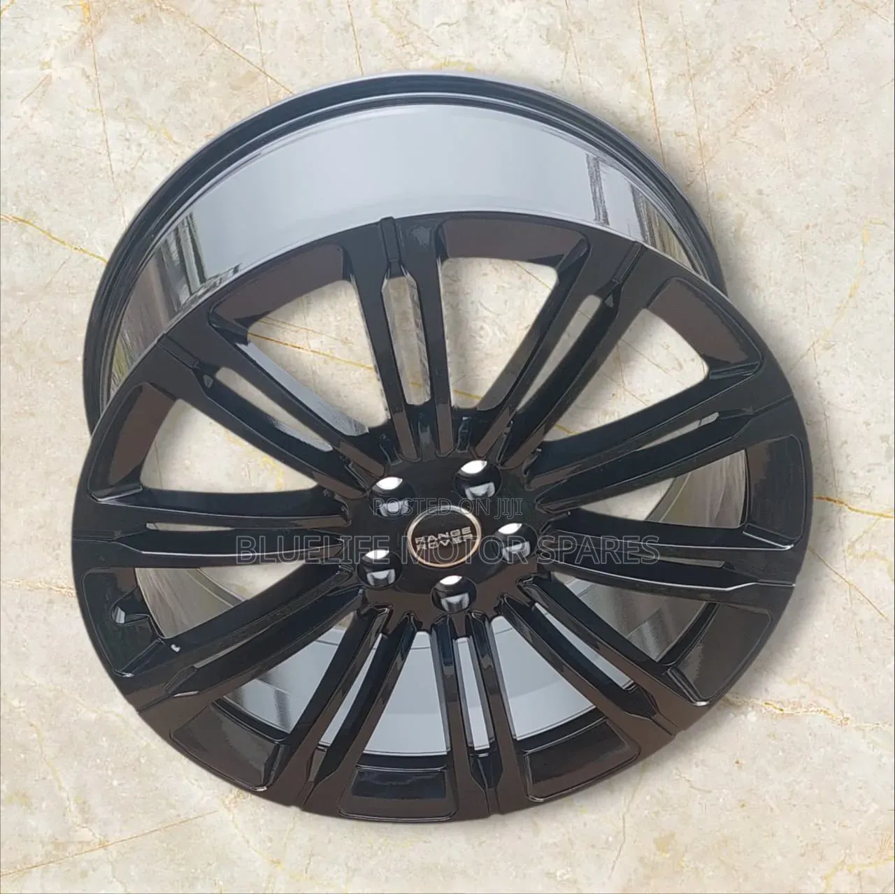 4pcs Size 19 Rims for Range Rover Vogue/Sport /Discovery 3 & 4 (Black)