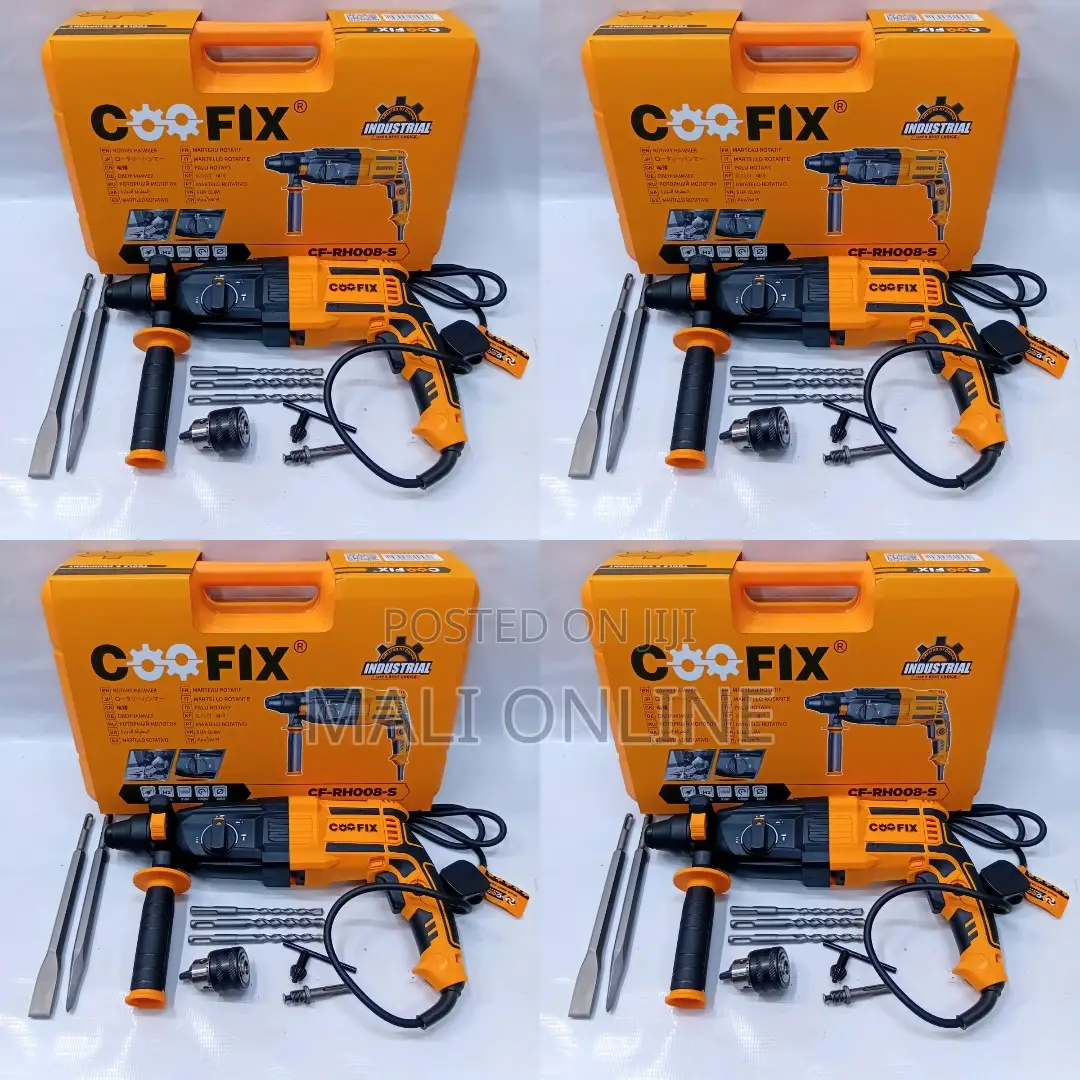 Coofix Rotary Hammer Drill 850W SDS-Plus 3-Mode Electric Hammer Drill