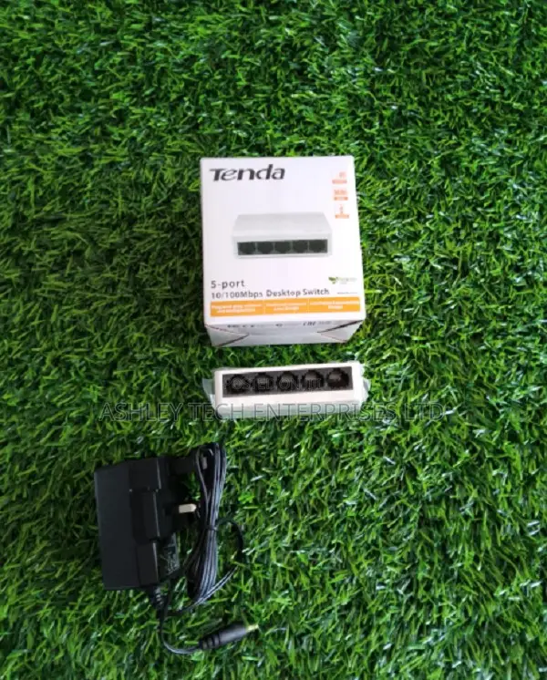 Tenda 5-Port Ethernet Switch for Home & Office