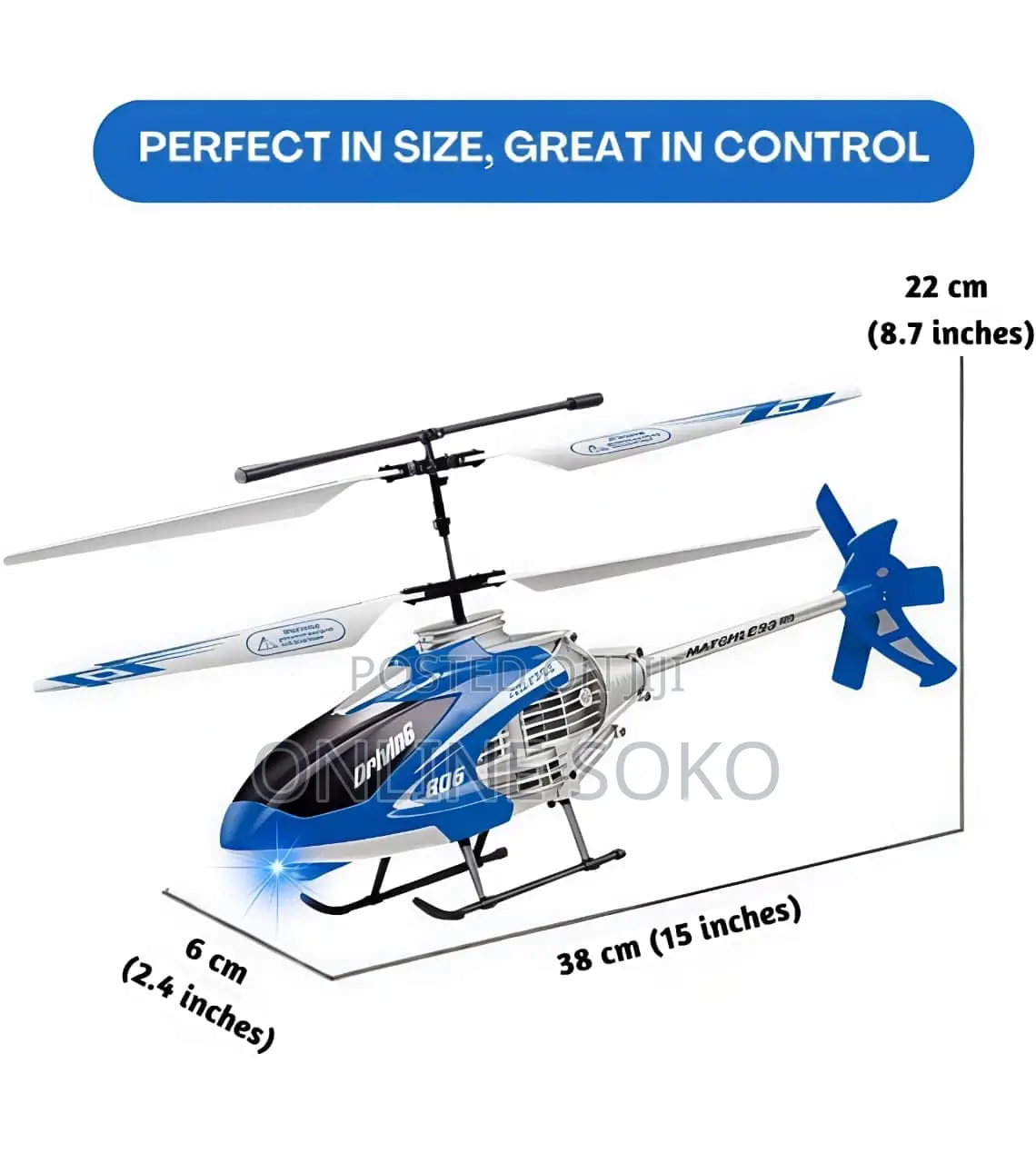 Rechargeable Helicopter Toy for Kids – Mini Remote Control Helicopter