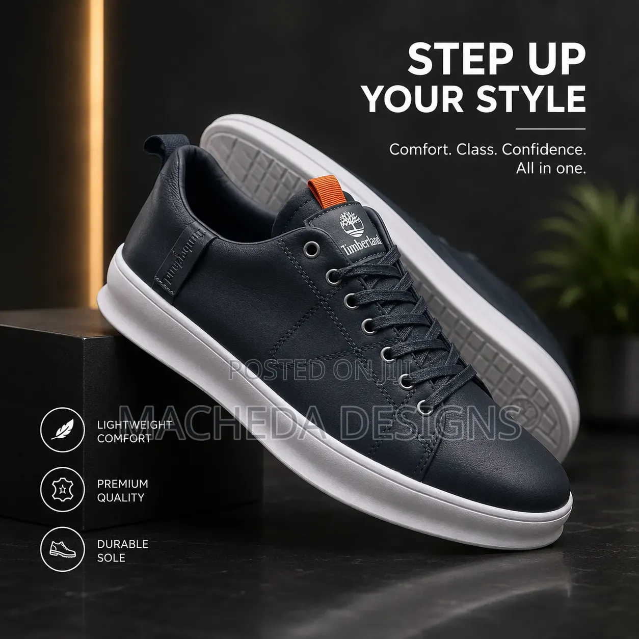 Casual Men Black Shoes