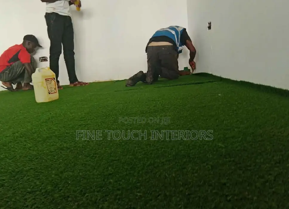 Lush Artificial Grass Flooring