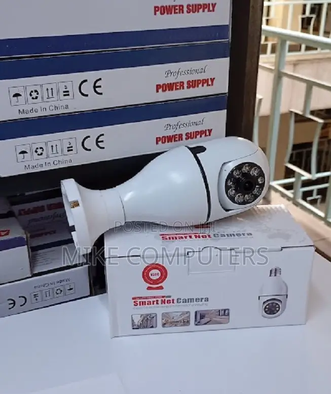 Wireless Wifi Bulb PTZ Camera Indoor Smart Net Camera CCTV