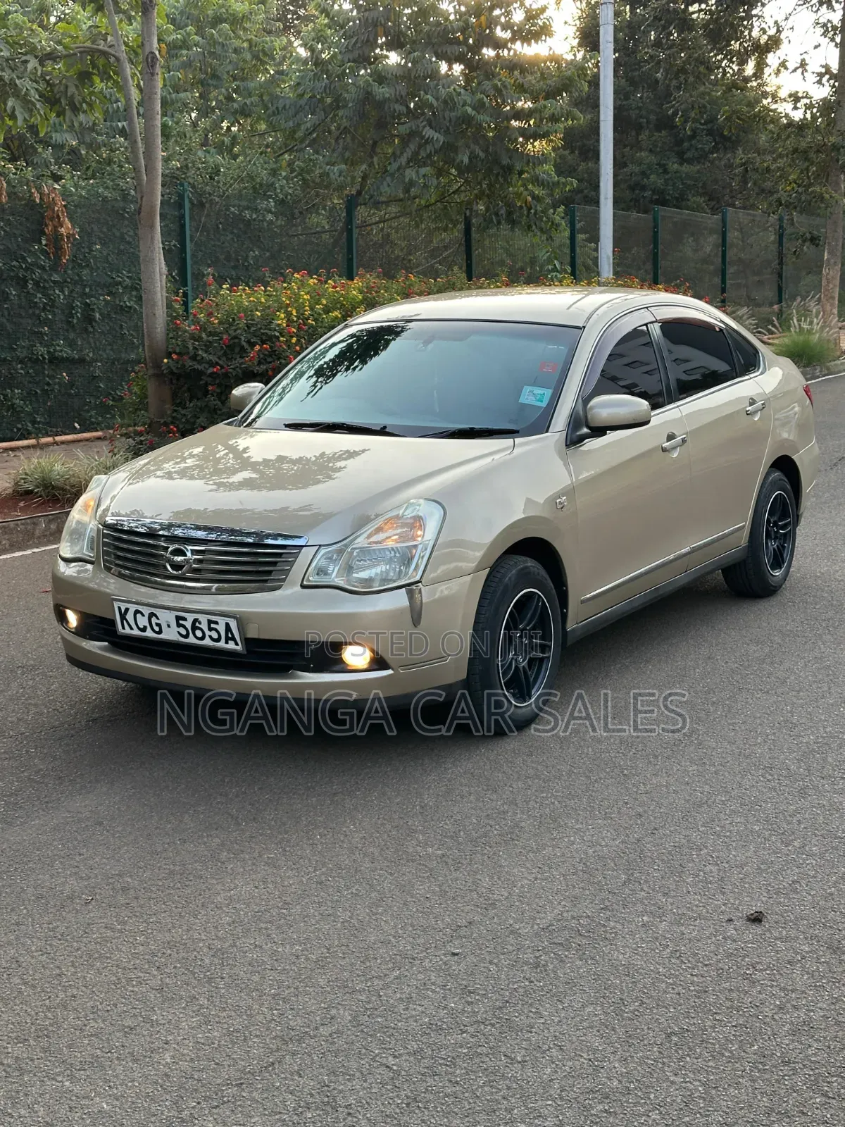 Nissan Bluebird 2009 Gold