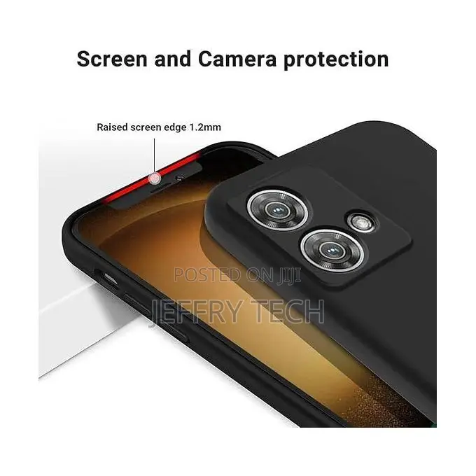 Case Motorola Edge 40 Neo, Silicone Protective Phone Cover,Slim Thin