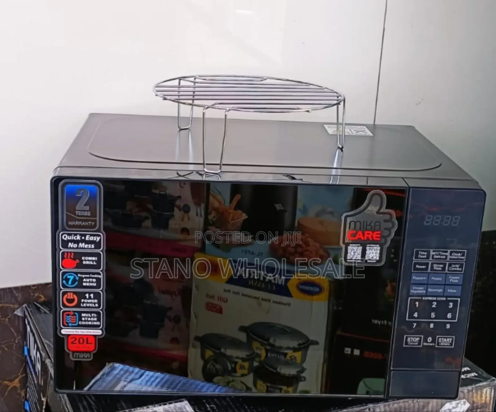 Mika 20l Digital Microwave With Grill