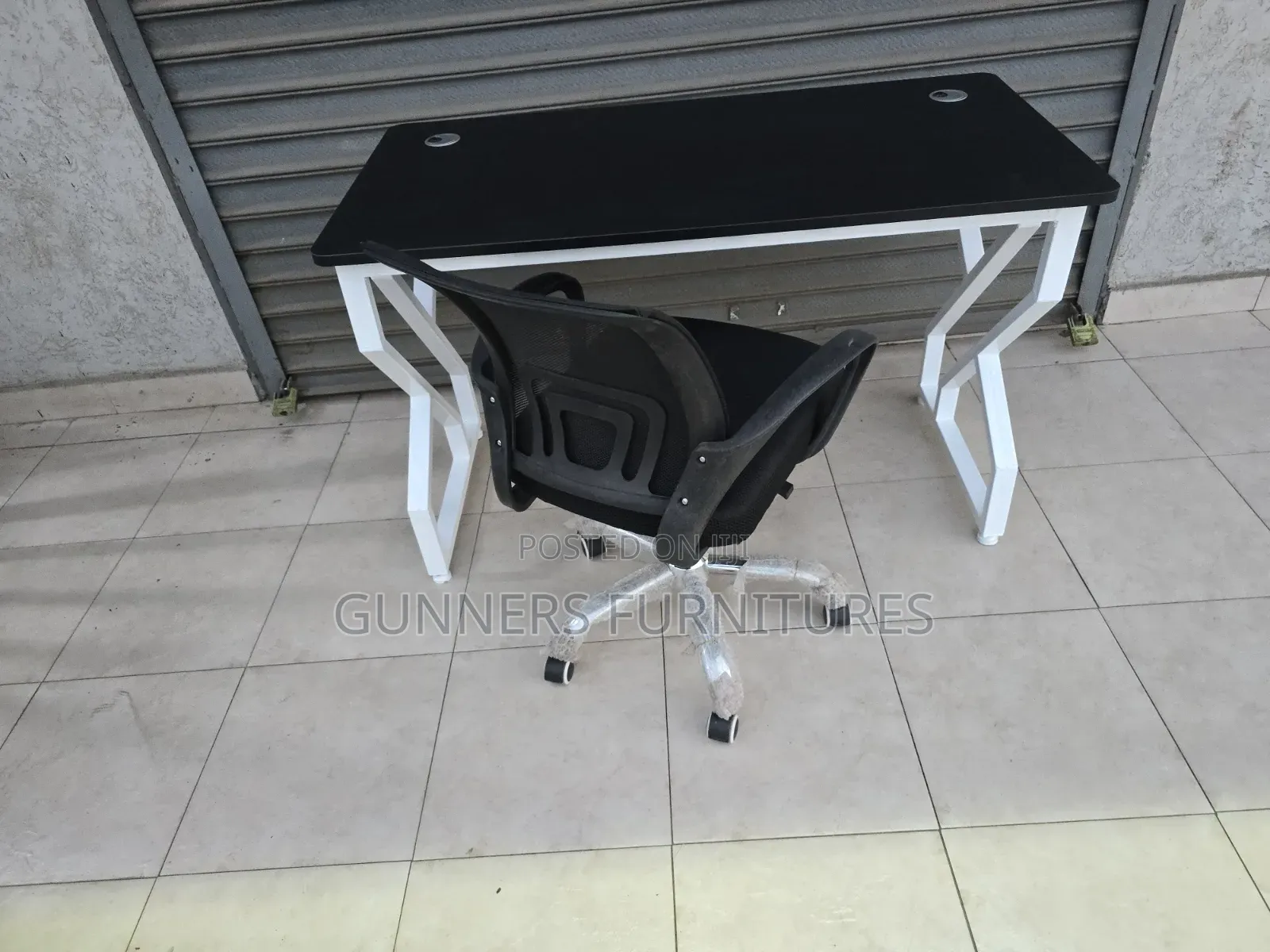 Combo  Office Study Desk and Mesh Chair