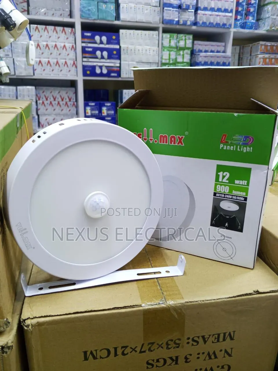 Sensor Panel 12W. Surface Panel With Motion Sensor
