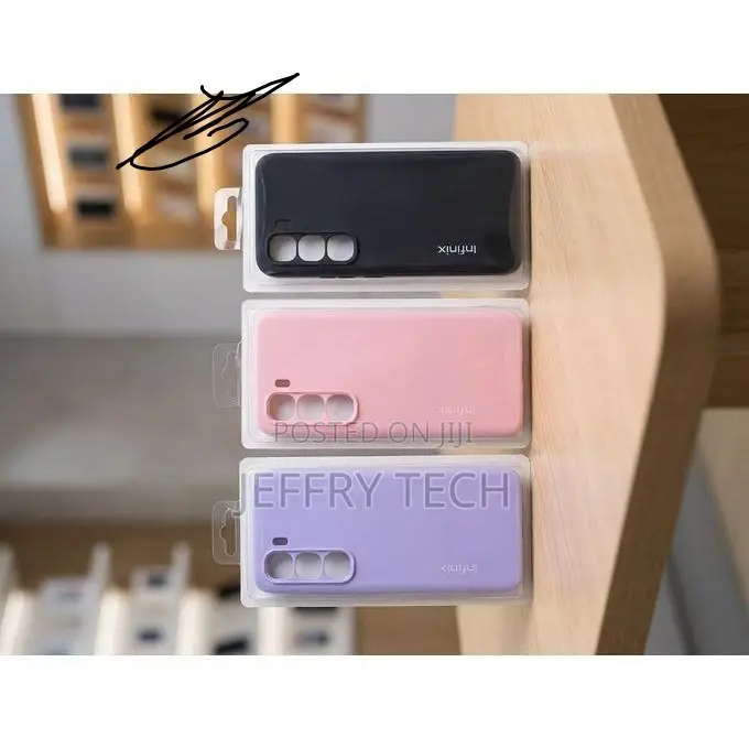 Cover Liquid Silicon Case for INFINIX HOT 60 PRO+,soft Touch, Excellen