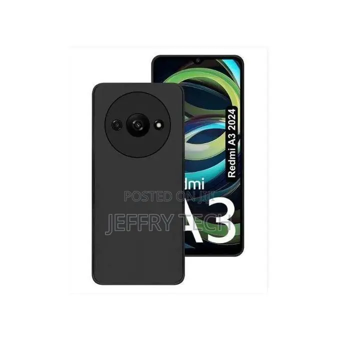Cases Redmi A3 Pro Phone Cover, Soft Silicone Shockproof Back Case, S