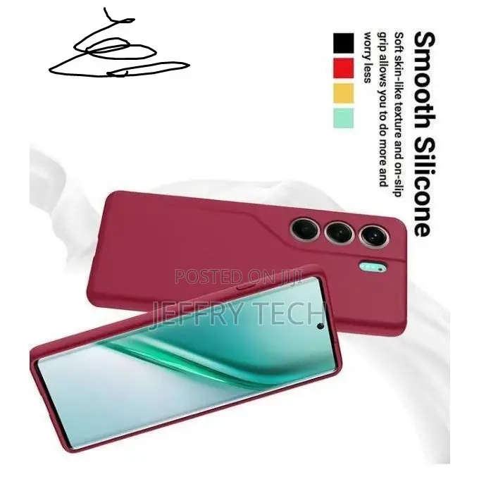 Cover Liquid Silicon Case for TECNO CAMON 40 PRO,soft Touch, Excellent