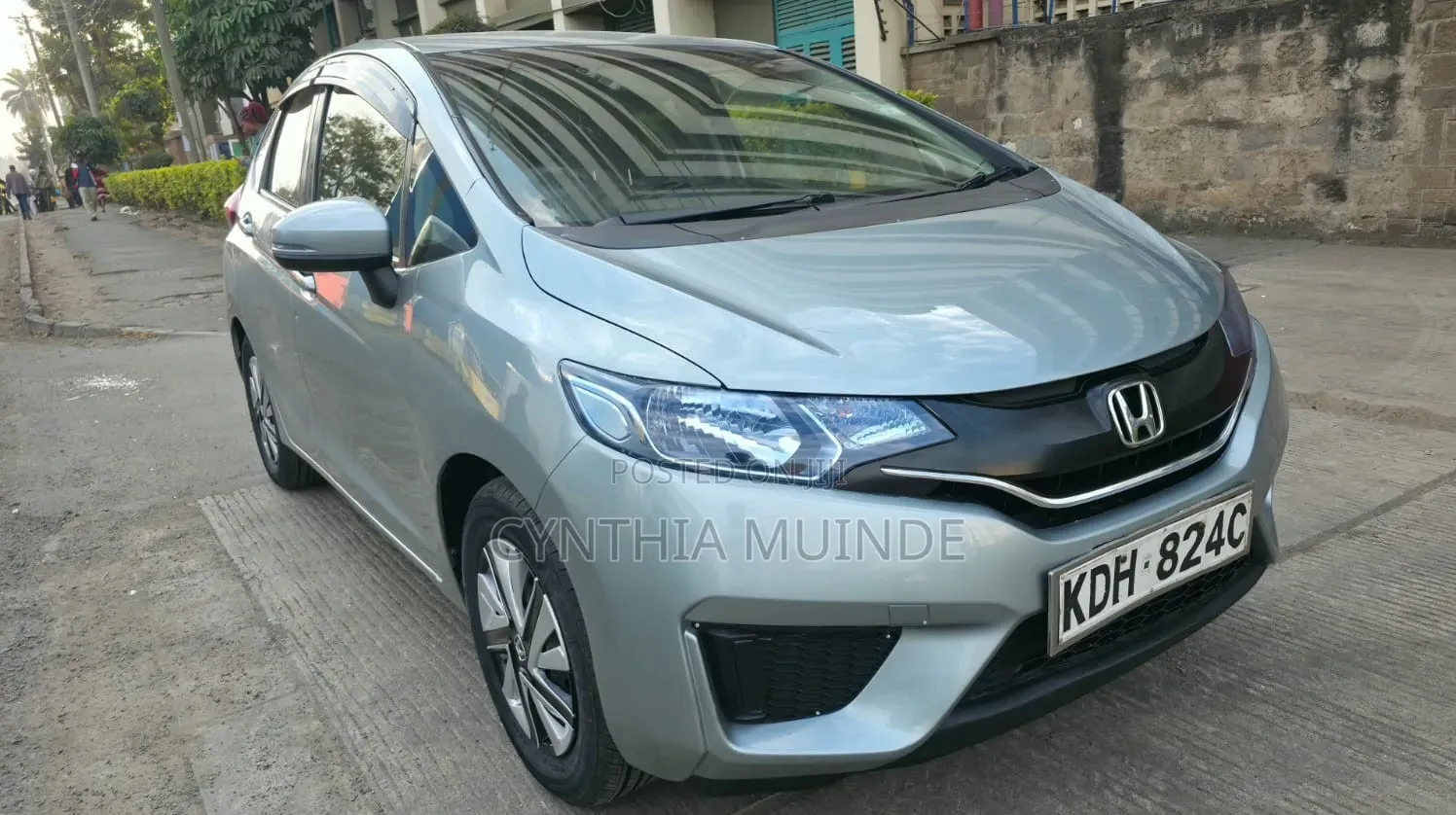 Honda Fit 2015 Silver