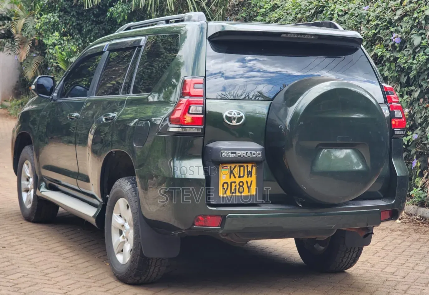 Toyota Land Cruiser Prado 3.0 D-4D (190 Hp) 7 seats 2014 Green