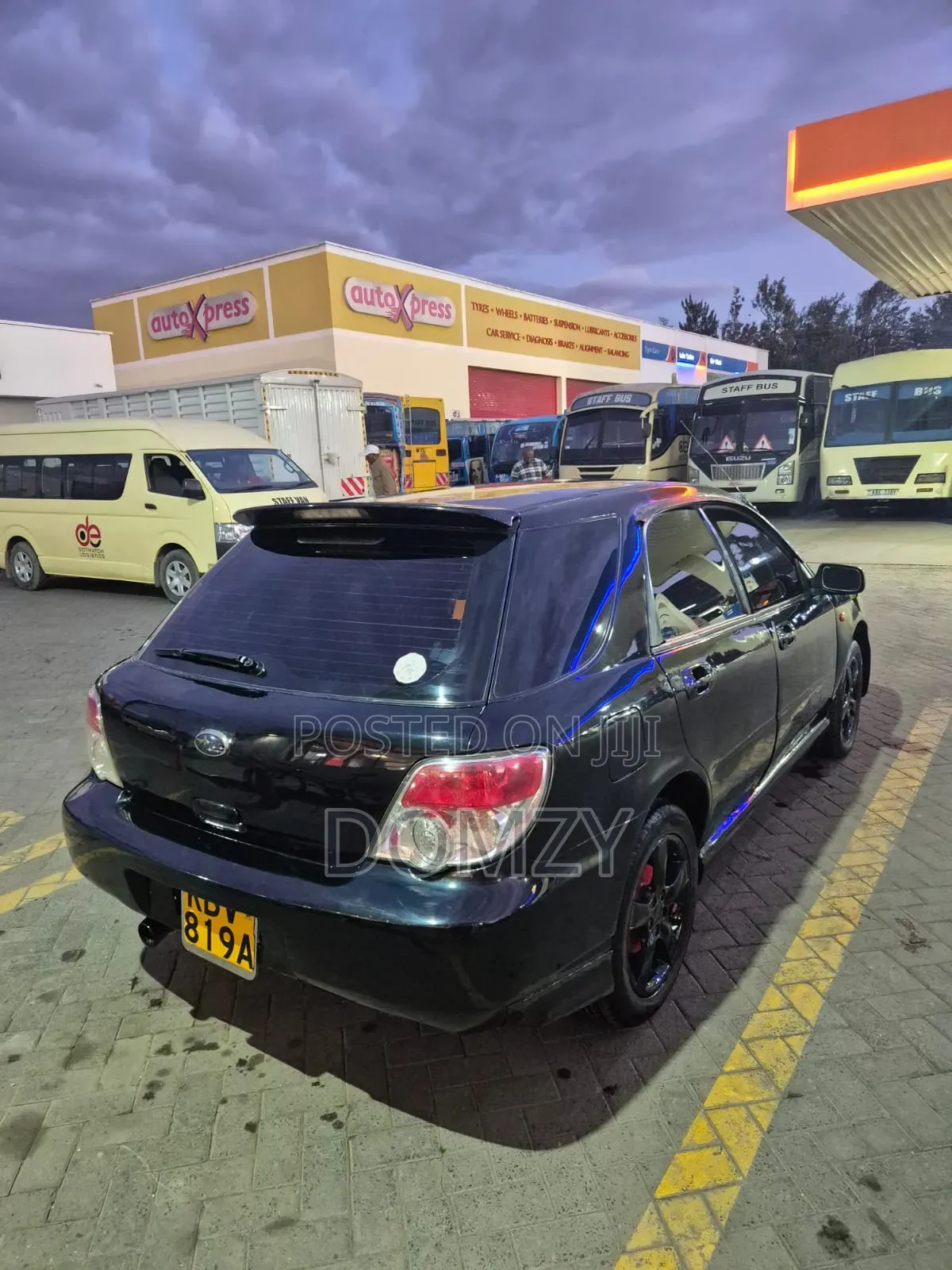 Subaru Impreza 2007 Black