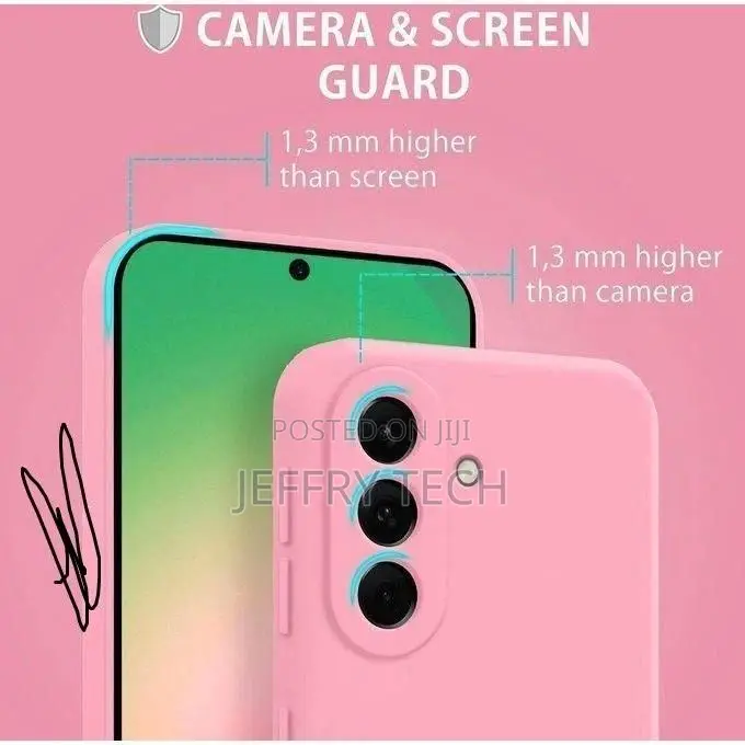 Cover Liquid Silicon Case for Samsung Galaxy A56,soft Touch, Excellent