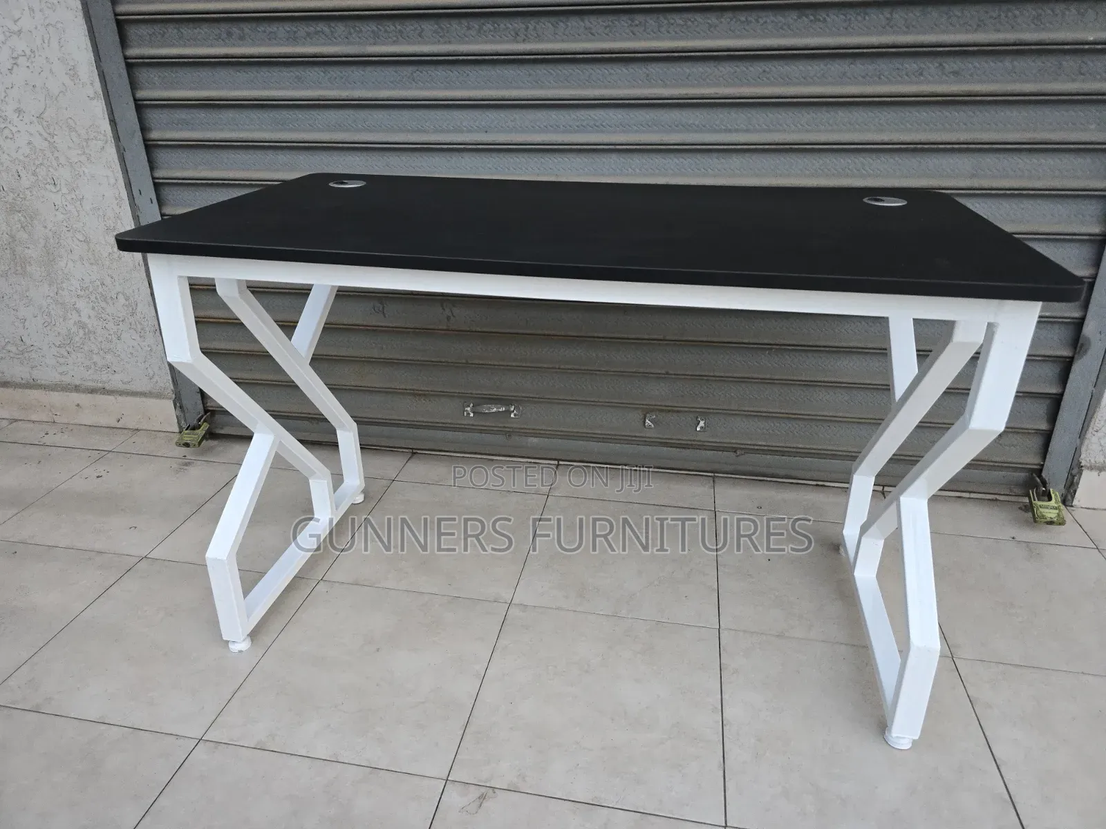 Metallic Frame Home Office Study Desk