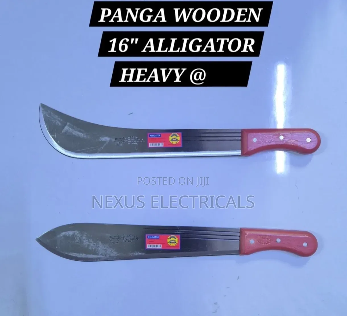 Panga Wooden 16" Alligator Heavy