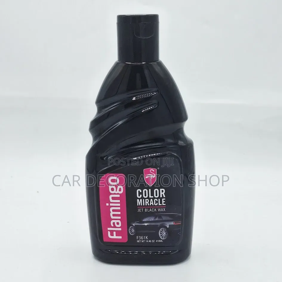 Black Paint Work Color Miracle Wax Hides Minor Scratches &Swirl Marks