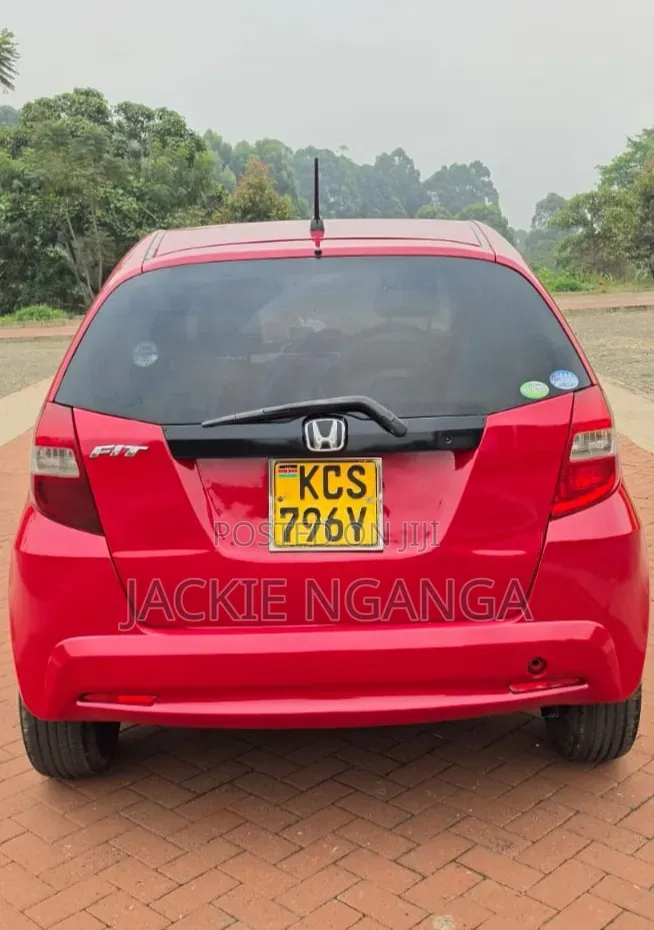 Honda Fit 2012 Red