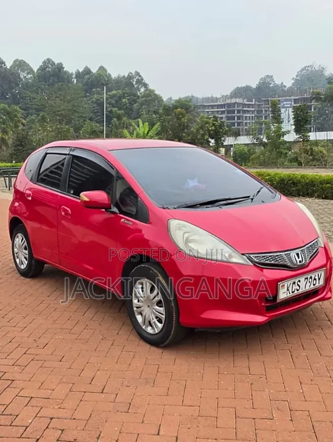 Honda Fit 2012 Red