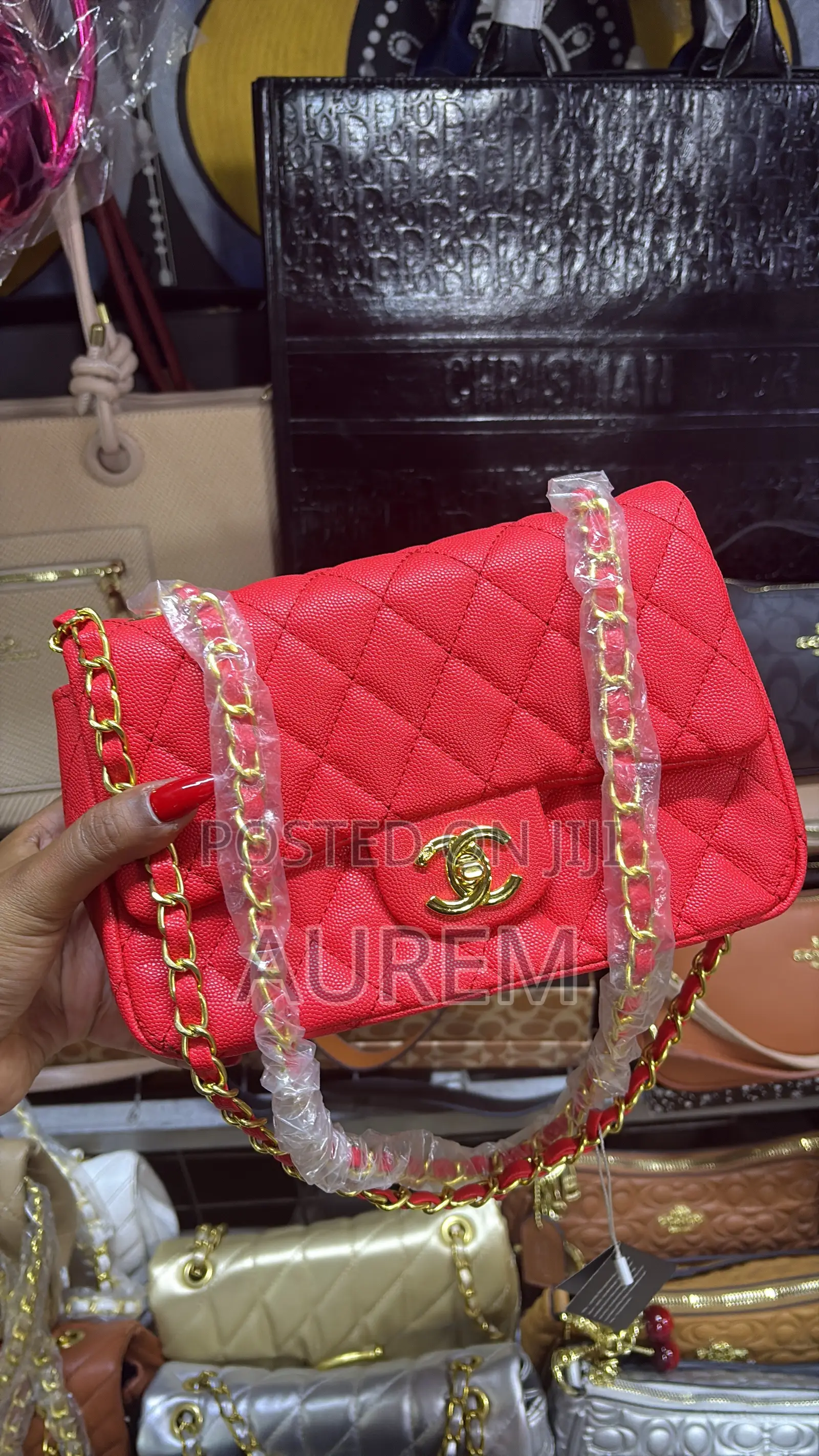 Red Chanel Bag