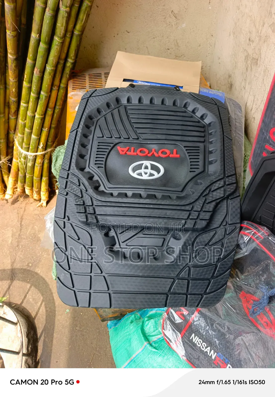 Heavy Duty Toyota Branded Deep Dish Carpet All Weather Mats