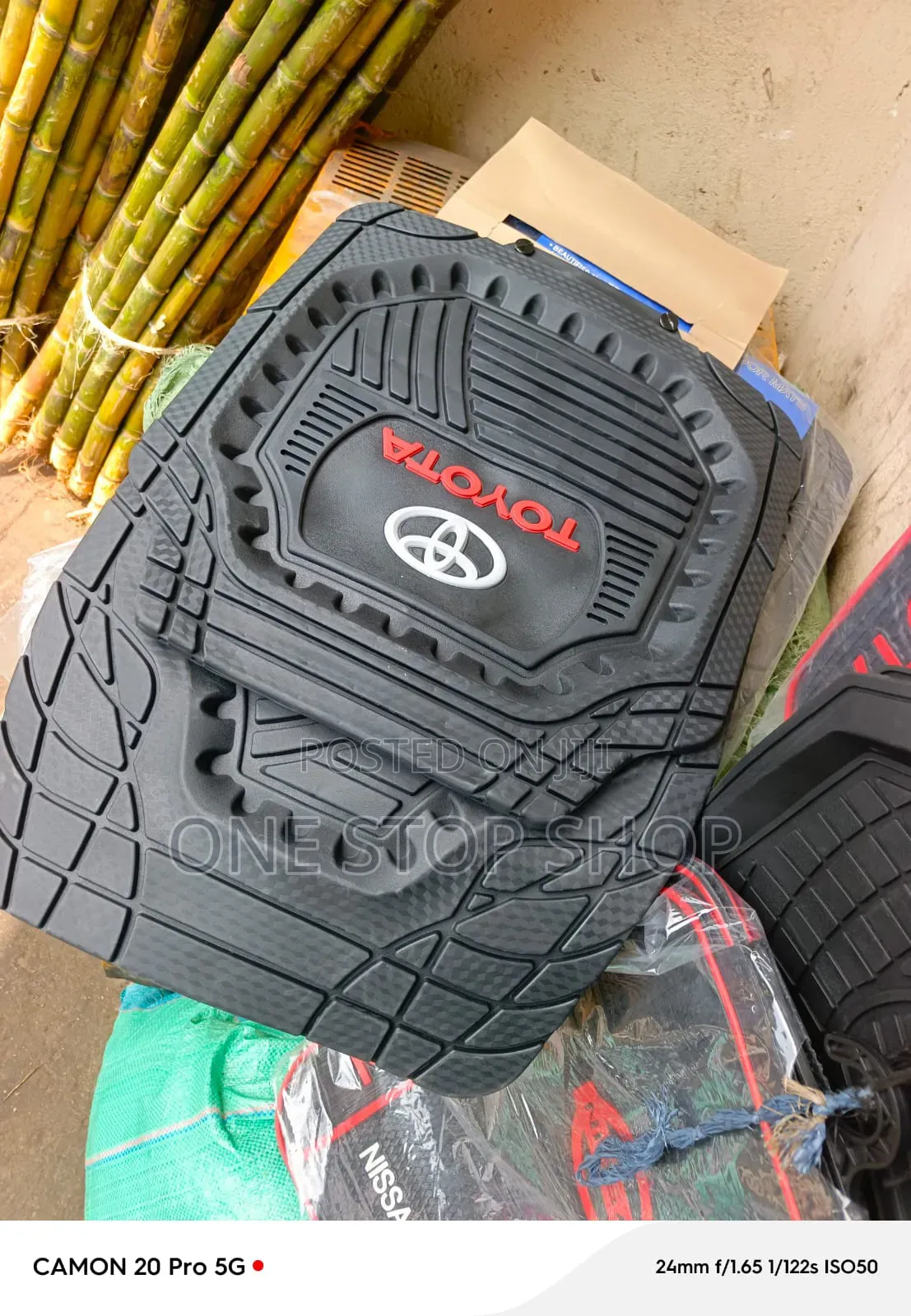 Heavy Duty Toyota Branded Deep Dish Carpet All Weather Mats