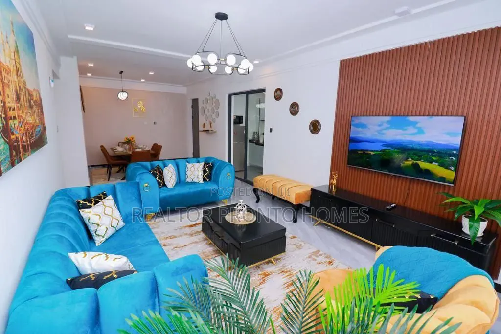Fully Furnished and Serviced 2 Bedrooms Apartment in Kilimani