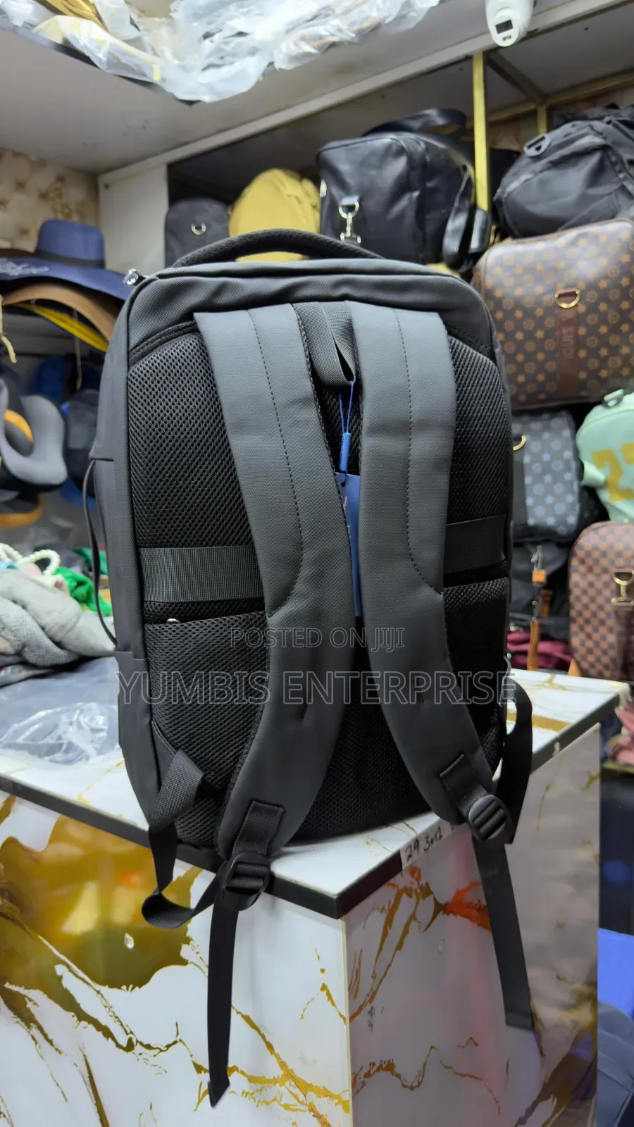 Sannsenite Black Quality Backpacks Well Partitioned