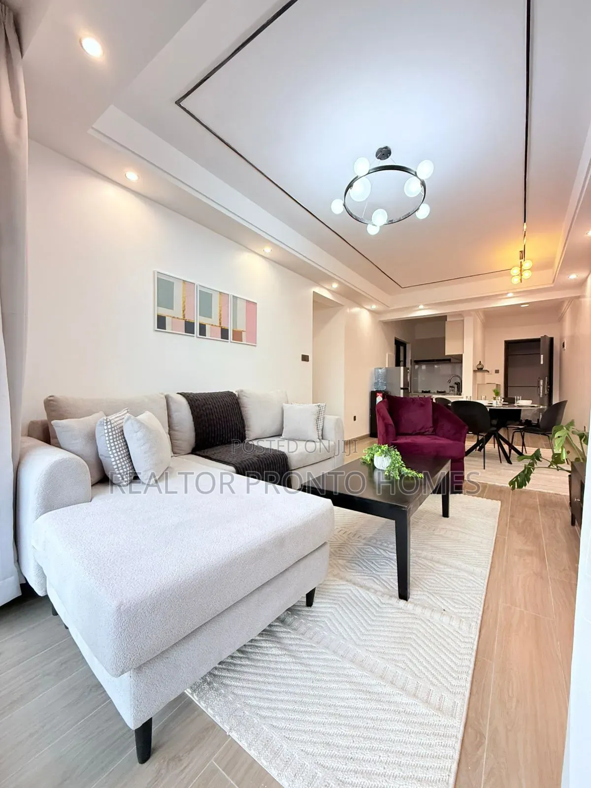 Tastefully Furnished and Serviced 2 Bedrooms Apartment in Kilimani
