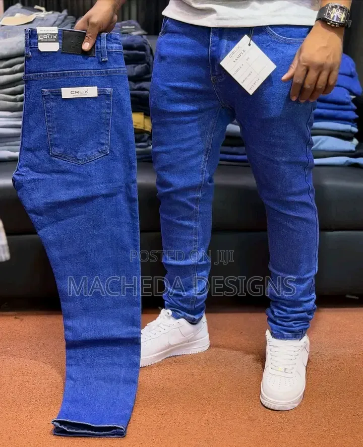 Men Plain Denim Jeans