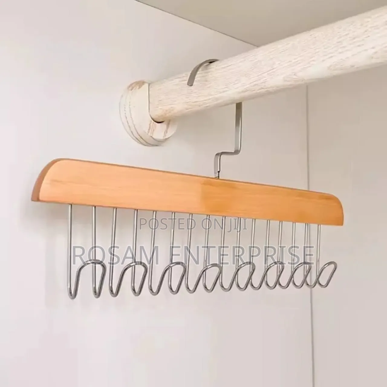 Wooden Hangers With Hooks