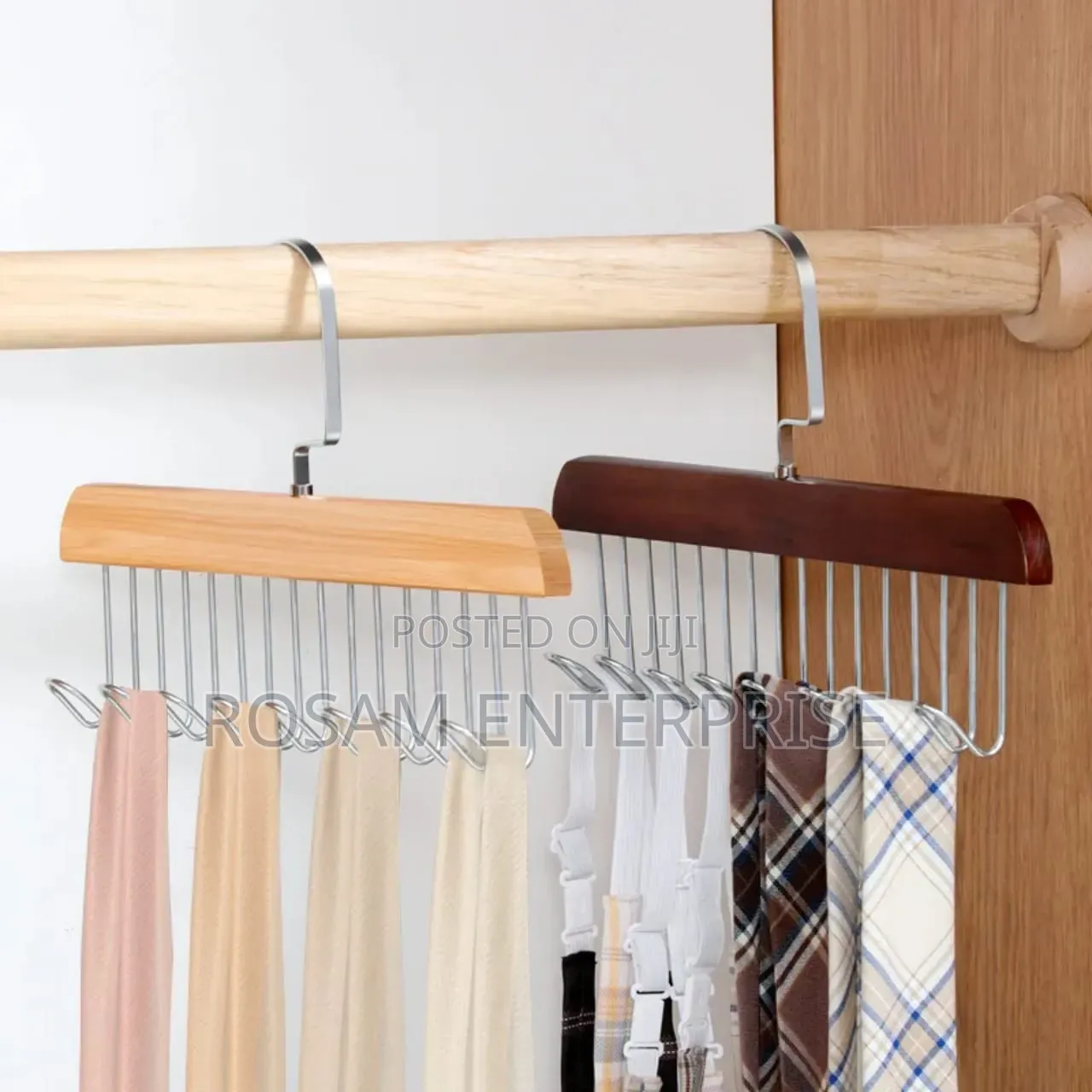 Wooden Hangers With Hooks