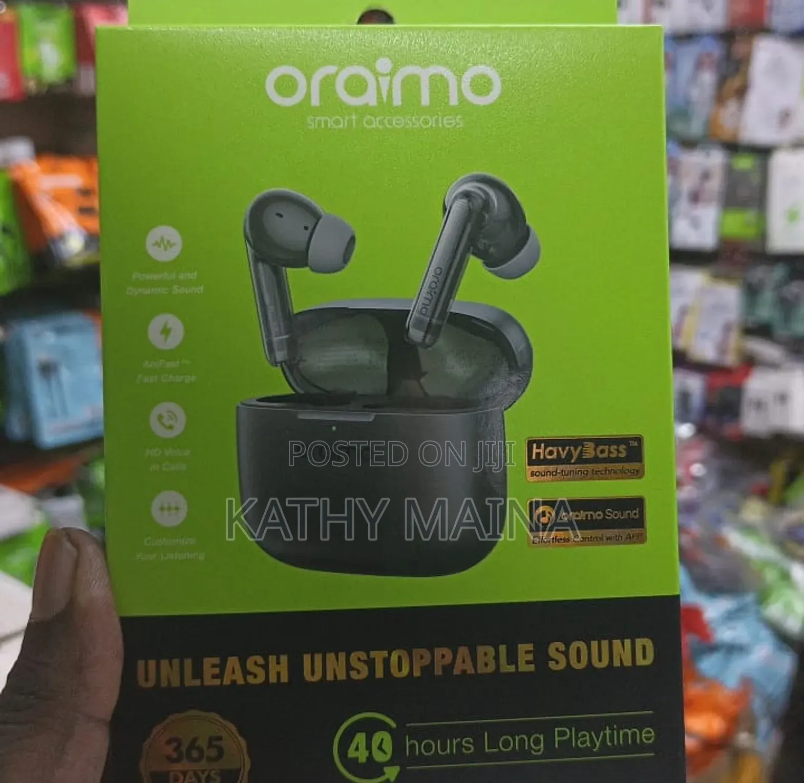 Oraimo Earpods,True -Wireless Free Pods, Superior Sound Air F9 Pro +.