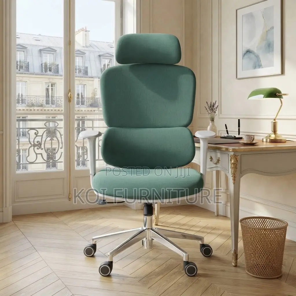 Office Chairs; Orthopedic Executive Office Seat With Lumbar Support