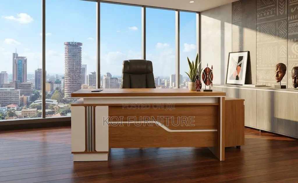 Office Desk; Command 1800MM Executive Modern Offices Desk