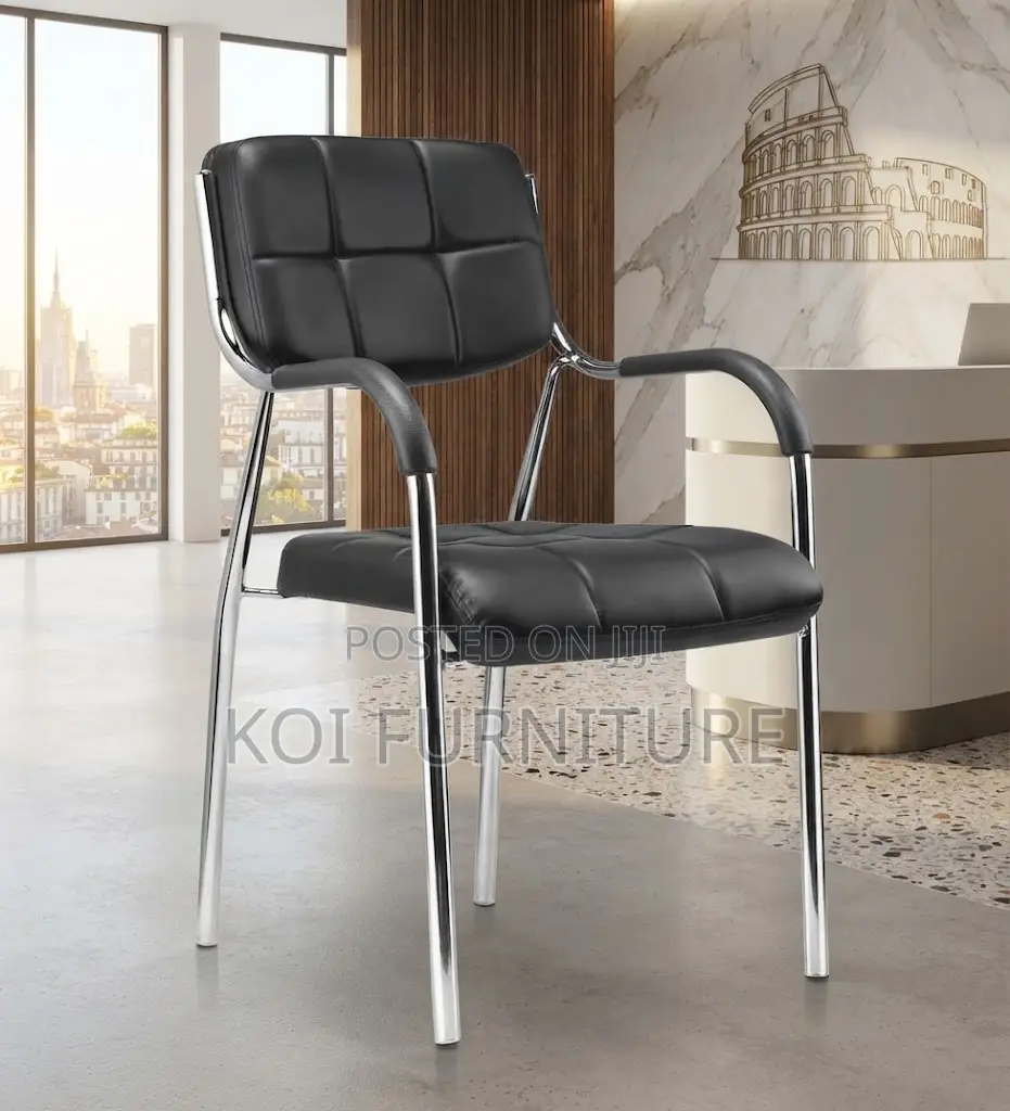 Office Chairs; Black Katalina Ergonomic Office Seat With Mid Backrest
