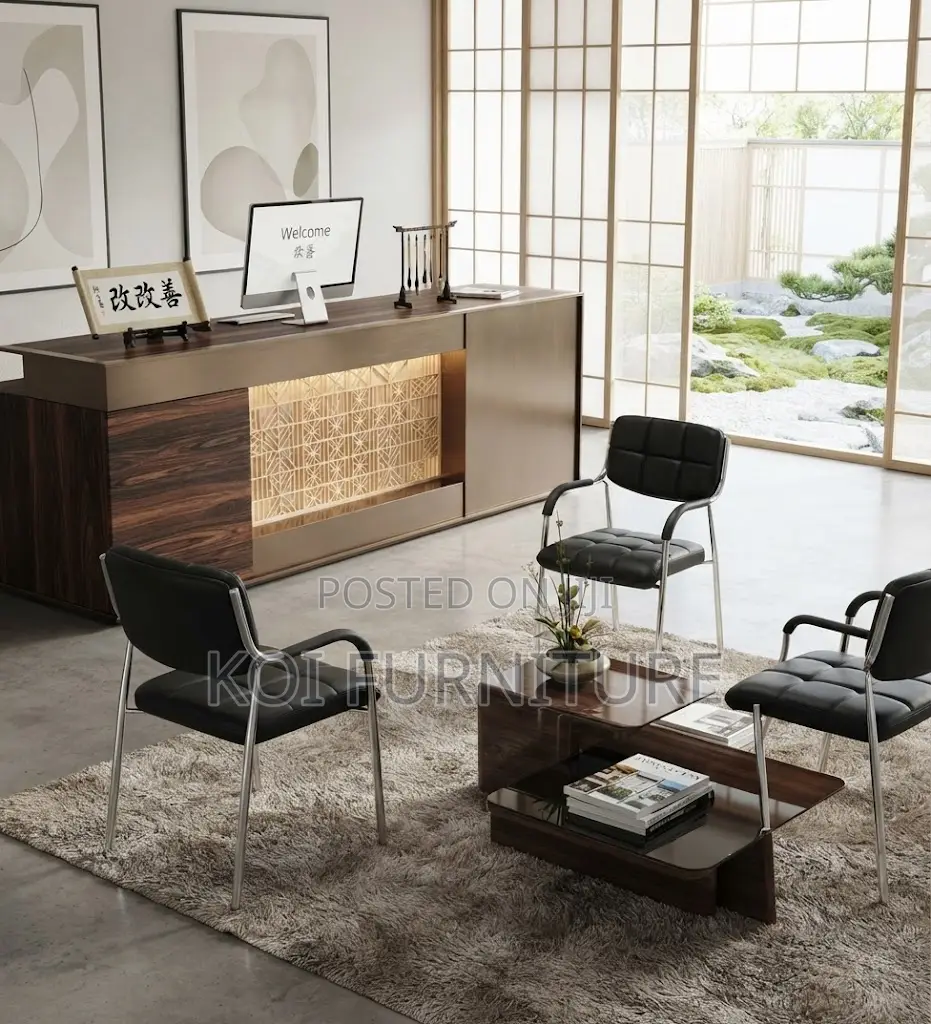 Office Chairs; Black Katalina Ergonomic Office Seat With Mid Backrest