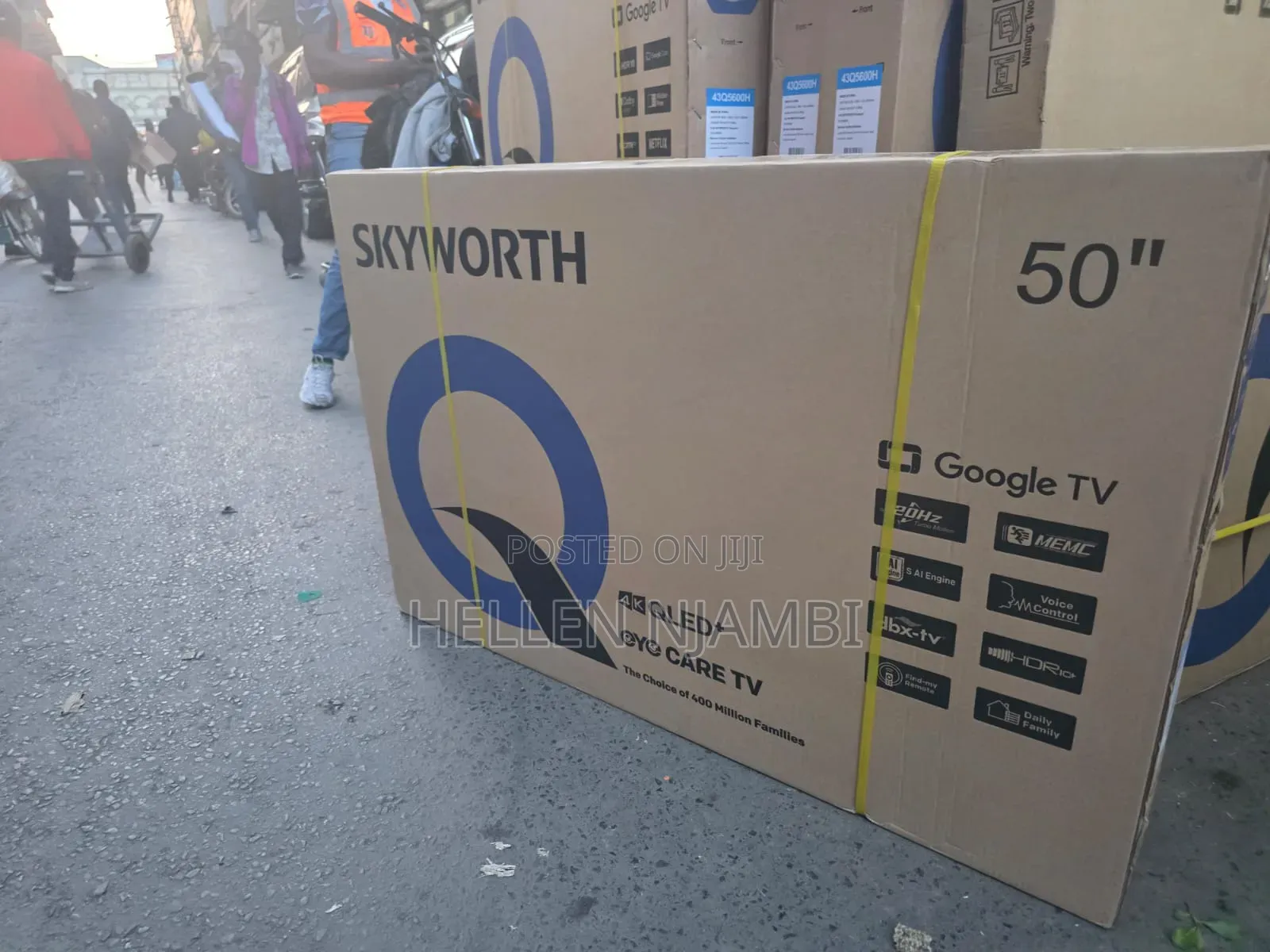Skyworth 50′′ 50Q6500G QLED Google Smart TV